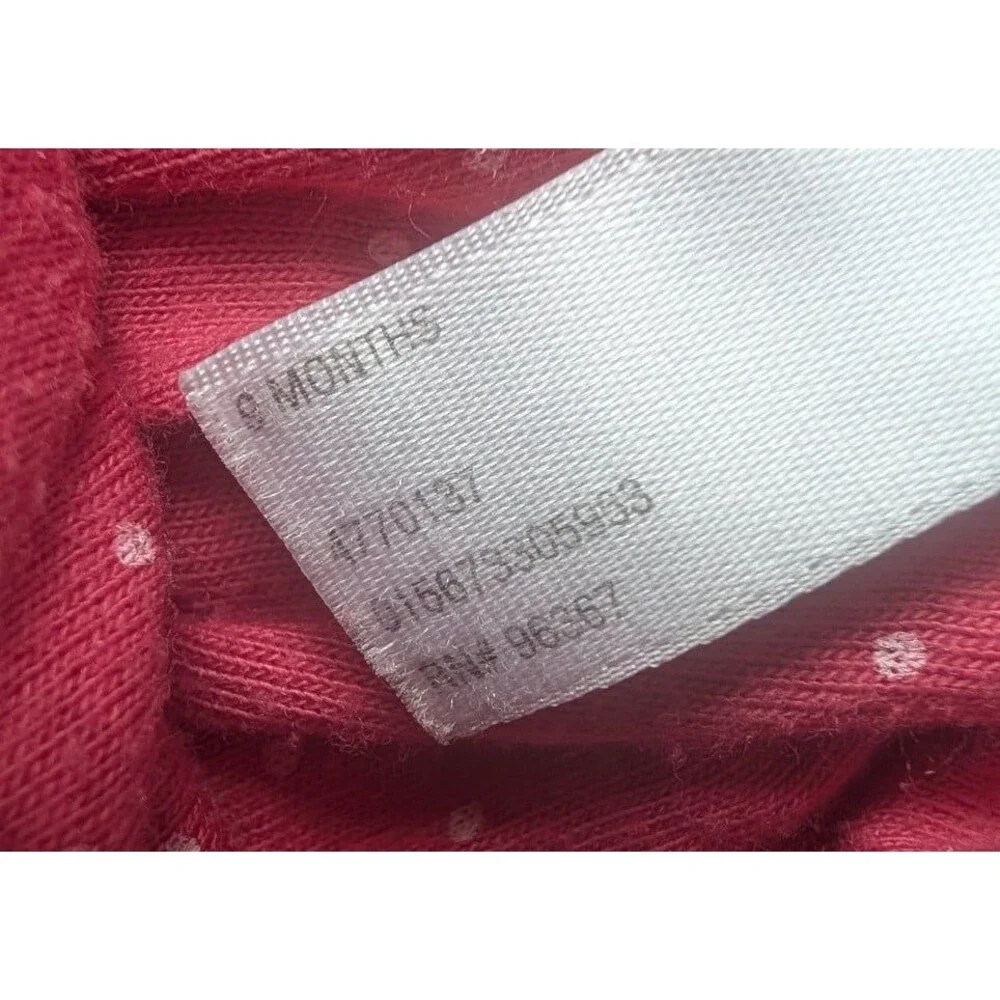 Vintage Oshkosh Pink Corduroy Lined Pants Embroidered Heart Pockets 9m